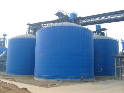 泽州水泥钢板库改造