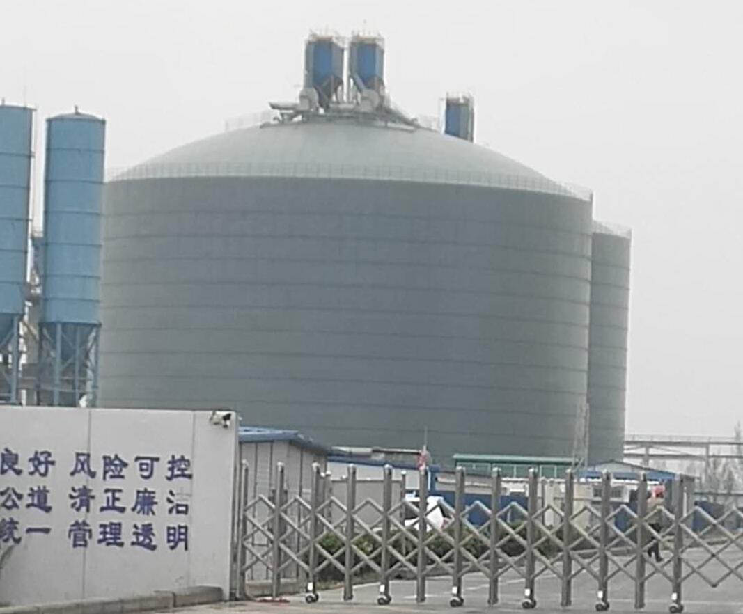 泽州4万吨粉煤灰储存库