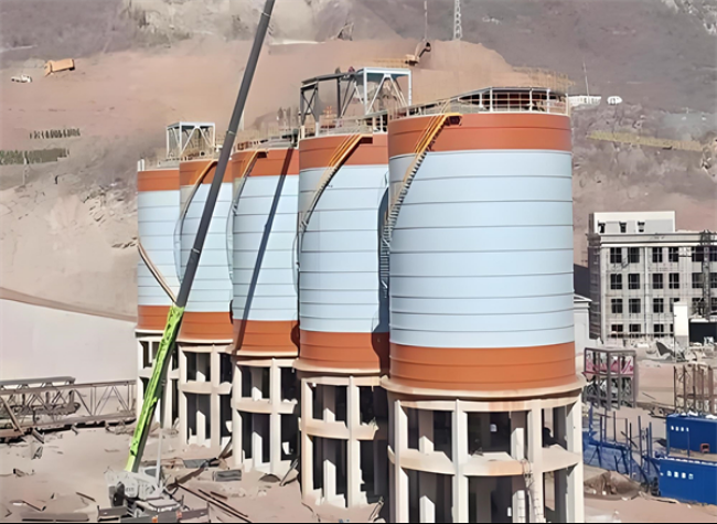 泽州高架钢板仓